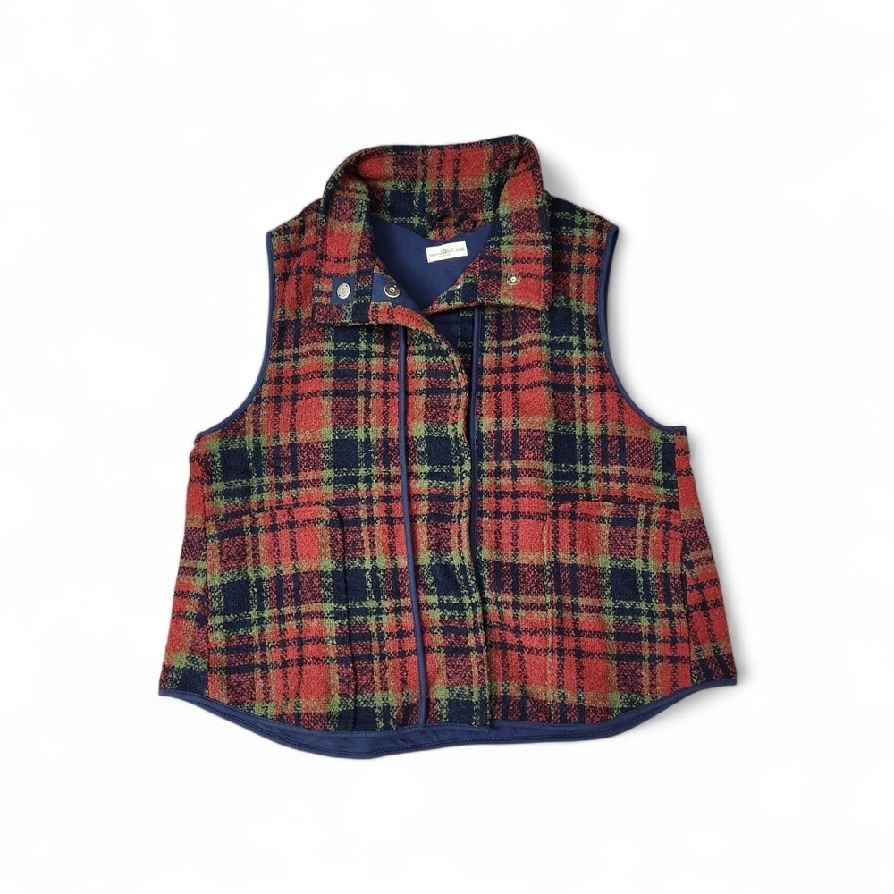 Natural Life Vest Wool Blend, sz L-XL